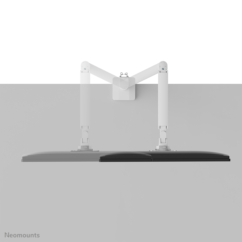Neomounts DS70-250WH1 Braccio per monitor 17-35" - molla a gas - Topfix - 180°-stop